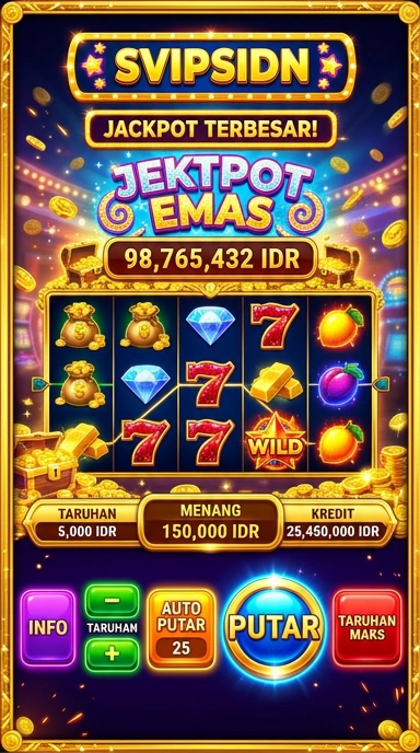 Dasbor utama svipsidn memudahkan akses ke fitur unggulan.